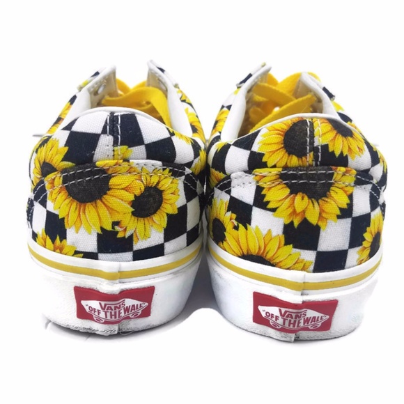 customs sunflowers old skool